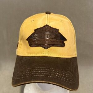 Kerusso Ark Encounter Noahs Ark Ship Builders Hat Yellow Brown Genesis Cap